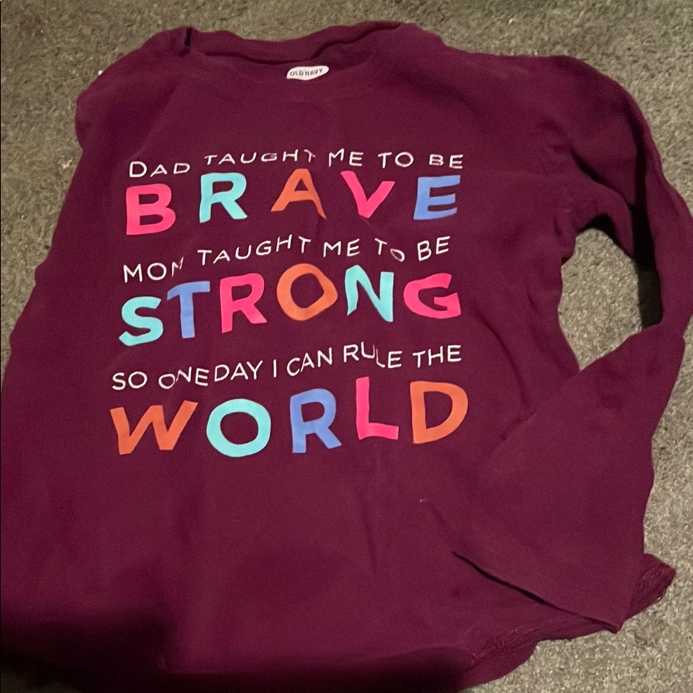 Gildan Kids' Maroon Graphic Tee